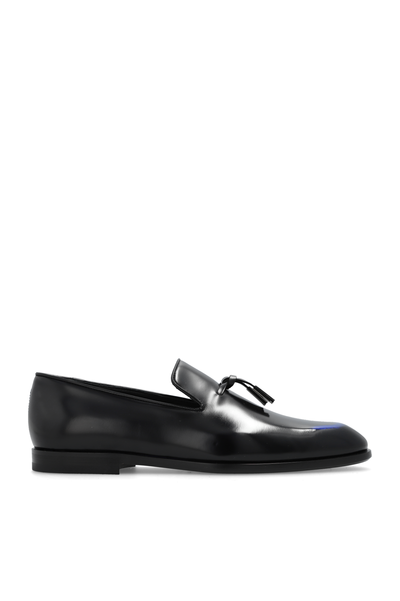 フラットシューズ Salvatore Ferragamo Louis Leather Lofaers Ferragamo | Louis black leather loafers | Savannahs